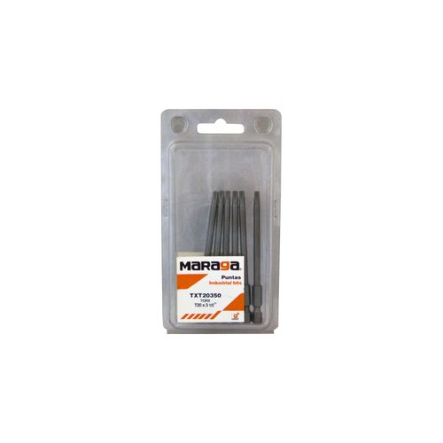 Punta Destornillador Torx T20 X 3-1/2"