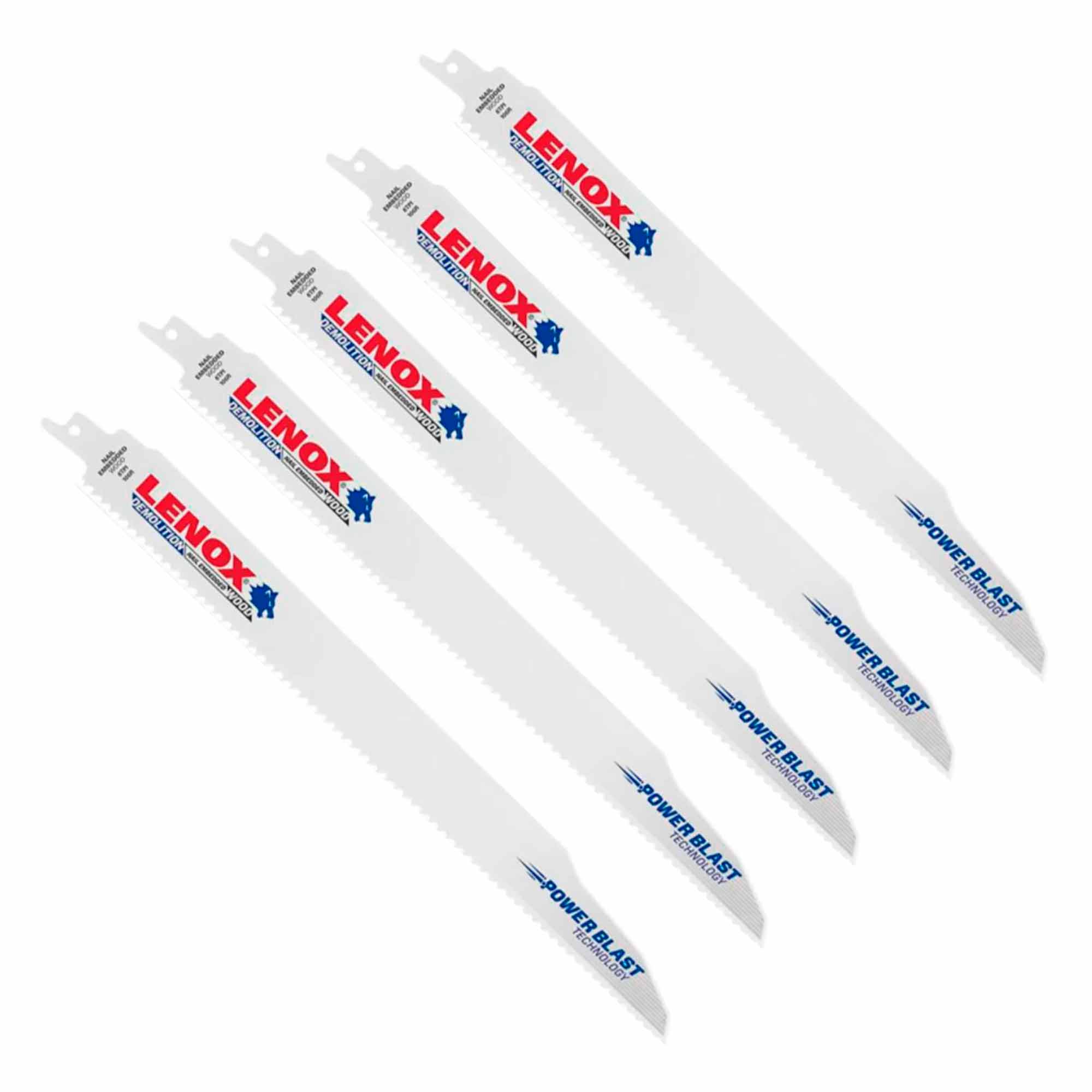Lenox 106R Rezeptklinge 12" X 7/8" – 6 TPI, Für Feuerrettung & Schwere Einsätze, 2 Stück