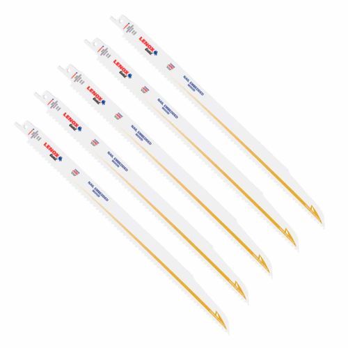 Sierra Sable Bimetálica Gold 12 Pulgadas 156G 5 piezas
