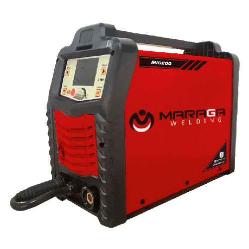 Soldadora Inversora Multi-Procesos MIG200, 200A 110/220V con GMAW (MIG,MAG), MIG, MAG, FCAW, SMAW, Alimentador Interno, Arc-Force, Tecnología IGBT